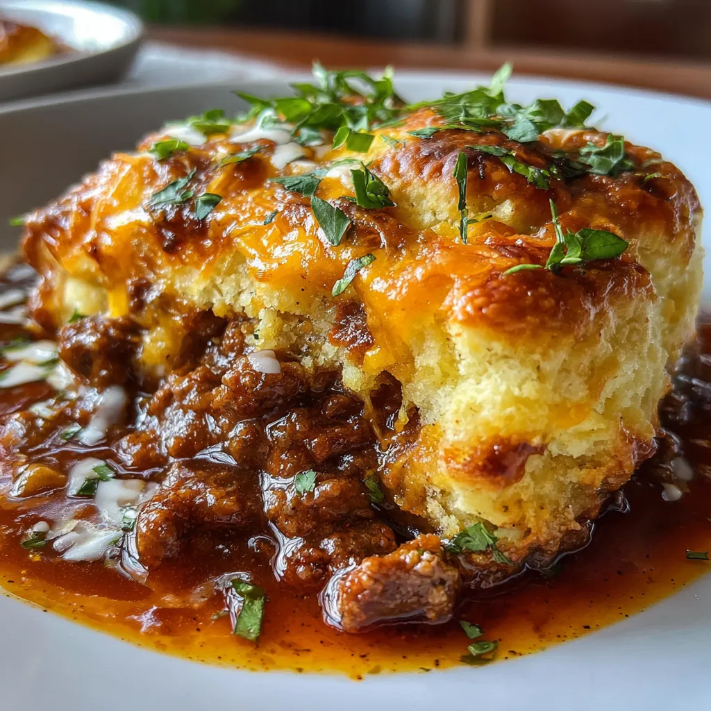 Sloppy Joe Biscuit Casserole: Cozy, Cheesy, and Crowd-Pleasing Comfort Food Bake